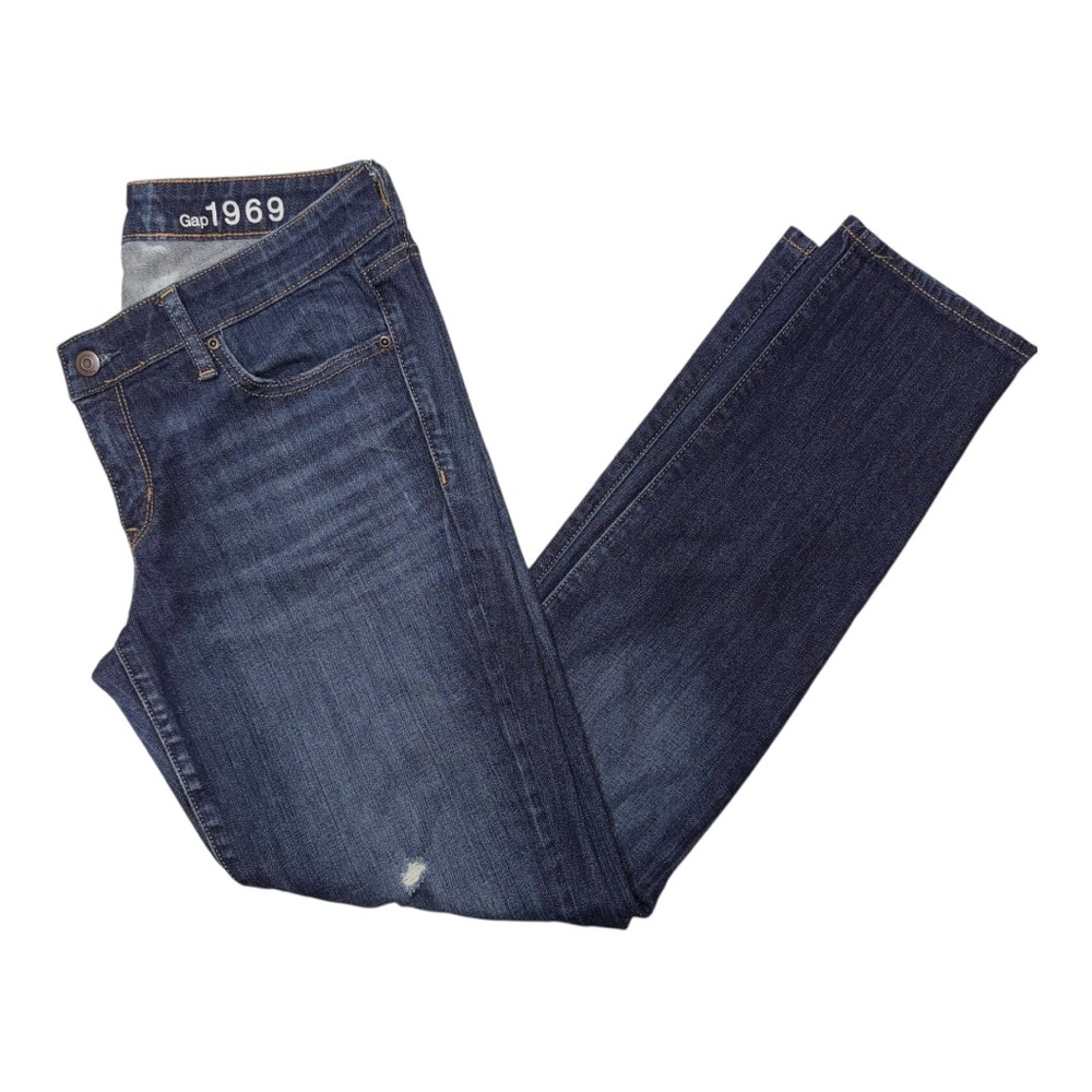 GAP 1969 (EUC) Always Skinny Women’s Lightly Distressed Jeans, Size 10 - Picture 11 of 11